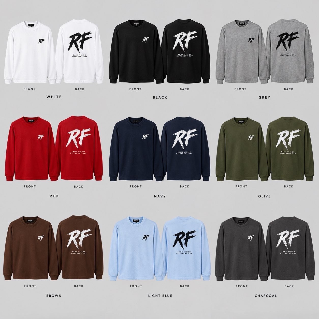Home red flag long sleeve